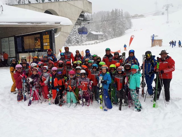 Die Freude am Skifahren sowie die Gemeinschaft standen an diesen Tagen klar im Vordergrund. | Foto: SCA