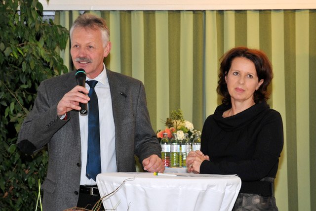 Friedrich Stockinger wird der Inkoba noch bis 2021 als Obmann zur Verfügung stehen. Auch Technologiezentrum-Geschäftsführerin Christa Kreindl ist aktives Inkoba-Führungsmitglied.  | Foto: Inkoba