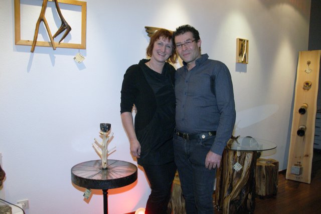 Ingrid Pfandl und Stephan Burkhardt stellen in der Kimm ein Galerie in Landeck aus.