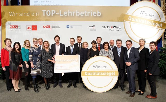 Das Team von BMW Austria erhielt bereits zum zweiten Mal die Auszeichnung TOP-Lehrbetrieb.