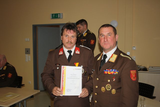 Neuer Kommandant-Stellvertreter ist Gerald Boandl (links).
