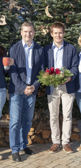 Fließender Übergang: Stefan Wunderle (r.) übergibt Leitung der Weißensee Information an Christopher Puntigam