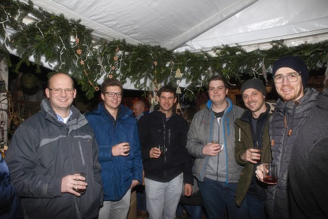 Gute Stimmung beim Weihnachtsfest von Föger