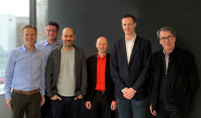 Hannes Haunschmid, Andreas Krifka, Alex Pierer, Dietmar Schinnerl, Rainer Lischka und Stefan Pierer.