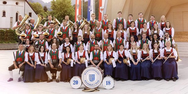 Die Bundesmusikkapelle Kirchdorf lädt zu zwei Neujahrskonzerten.