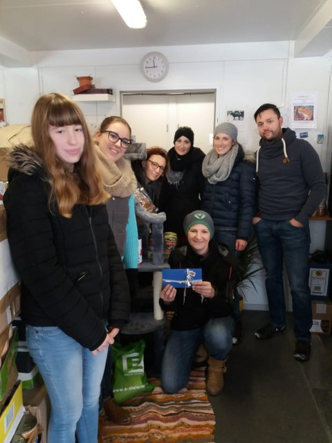 Spendenübergabe im Tierheim Franziskus durch das Damen-Quartett aus dem Bezirk Deutschlandsberg.  | Foto: KK