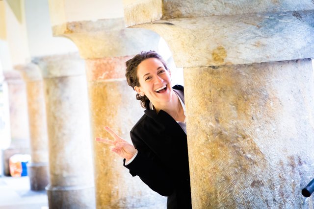 Kein Chaos mehr: Emily Cancienne sorgt für Ordnung. | Foto: Jorj Konstantinov
