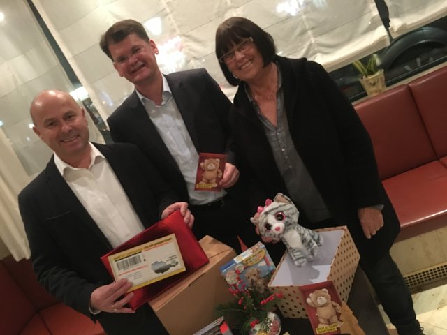 Stadtrat Andreas Rinder, Vizebürgermeister Bernhard Koller, Gemeinderätin Herta Haas (v.l.).
 | Foto: SPÖ