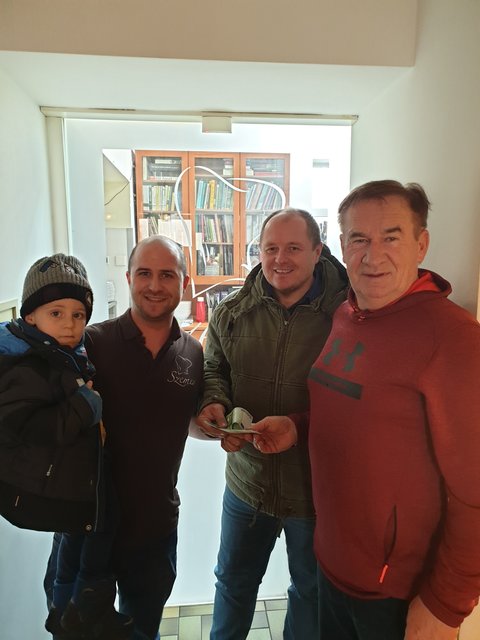 Gabriel und Philipp Szemes, Thomas Horvath 
(Singing DJ Tom) und Adi Kalchbrenner

 | Foto: Thomas Horvath