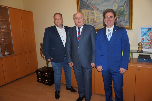 Gemeinderat Alexander Zajdlik, Vizebürgermeister Ing. Ernst Wendl und Gemeinderat Thomas Lippa
