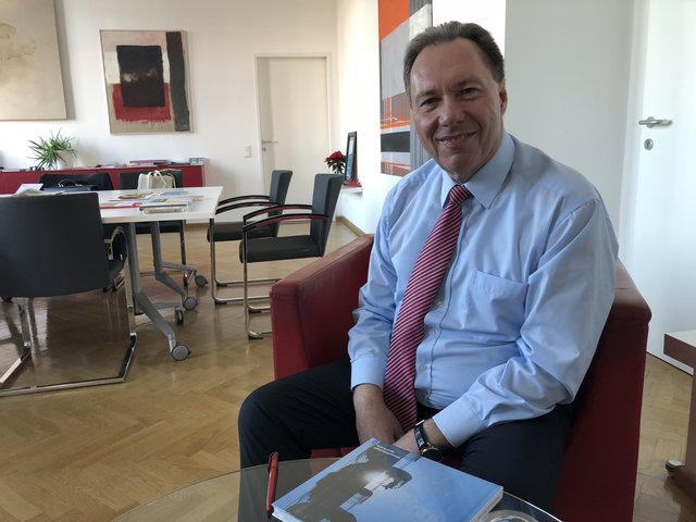 Bezirksvorsteher Franz Prokop hat mit der bz über ehrgeizige bauliche Vorhaben für 2019 gesprochen.