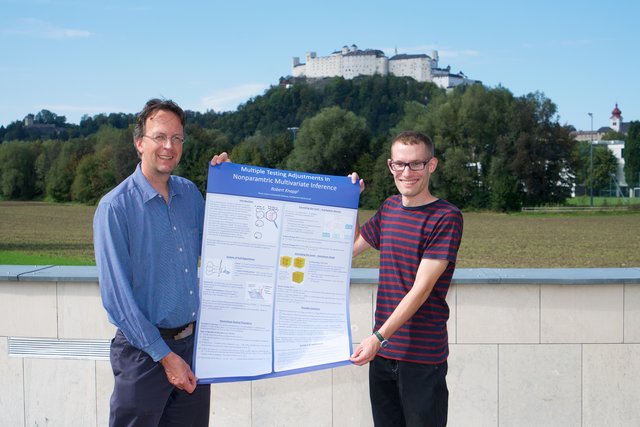 Universitätsprofessor Arne Bathke (li.) und Mathematiker Robert Knapp. | Foto: Privat