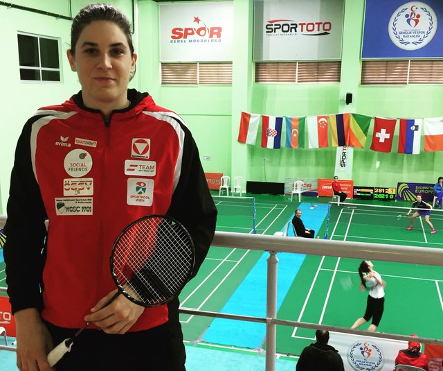 Katrin Neudolt beim Turkey International 2018 in Ankara. | Foto: Badminton Mödling