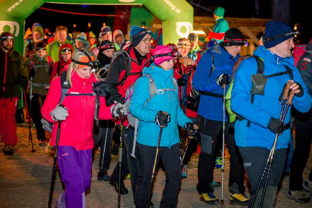 220 hart gesottene Wanderbegeisterte waren dabei