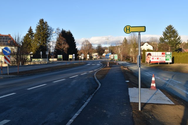 Ab 7. Jänner fährt die G1-Linie nur noch die neuen Busbuchten an. | Foto: Martin Wurglits