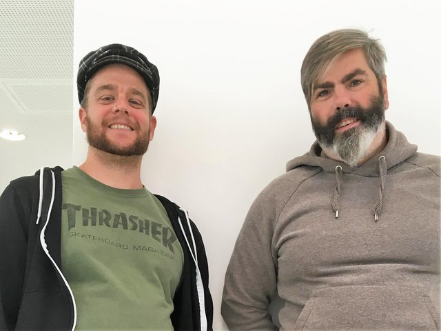 Jugendcoaches: Andreas Mayr (links) und Reinhold Daniel. | Foto: Soziale Initiative