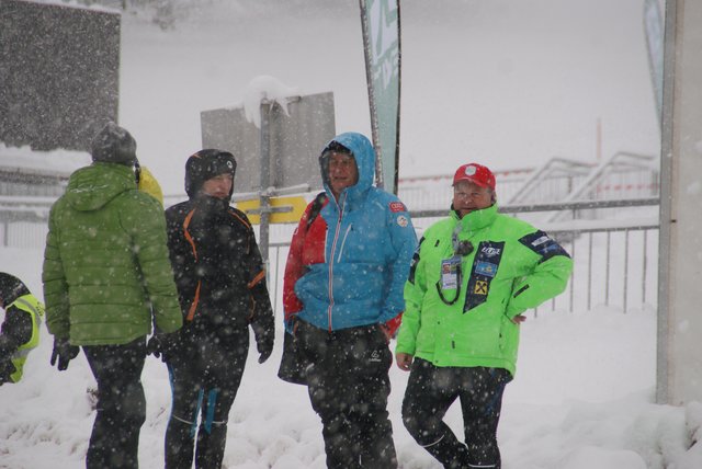 Alle waren sich einig: Am 5. Jänner war nicht an eine Qualifikation zu denken. | Foto: Alexander Holzmann