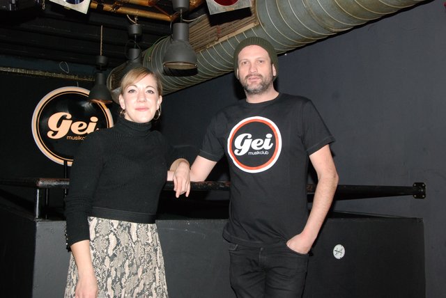 Caroline Föttinger und Andreas Willstorfer betreiben das Gei seit 2011. Der Musikclub wurde 1971 als Papageno eröffnet.