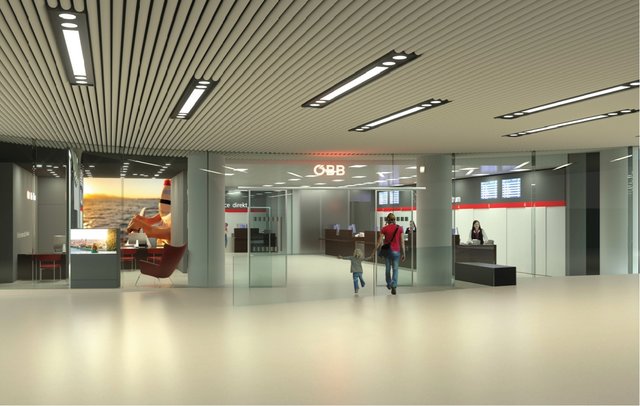 Das Reisebüro soll unmittelbar an das Reisezentrum anschließen.  | Foto: ÖBB