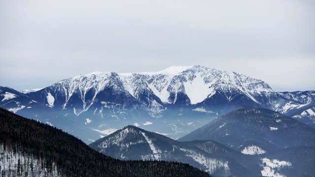 Blick auf den Schneeberg