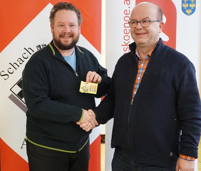 Ueberraschungsremisent Huemer Gerald (li) und Wolfgang Wadsack | Foto: Winfried Wadsack