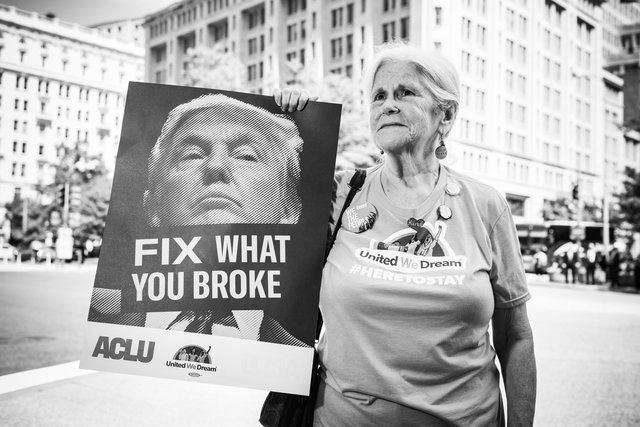Aus dem Projekt "American Protesters" von Arnold Pöschl | Foto: Arnold Pöschl Photography
