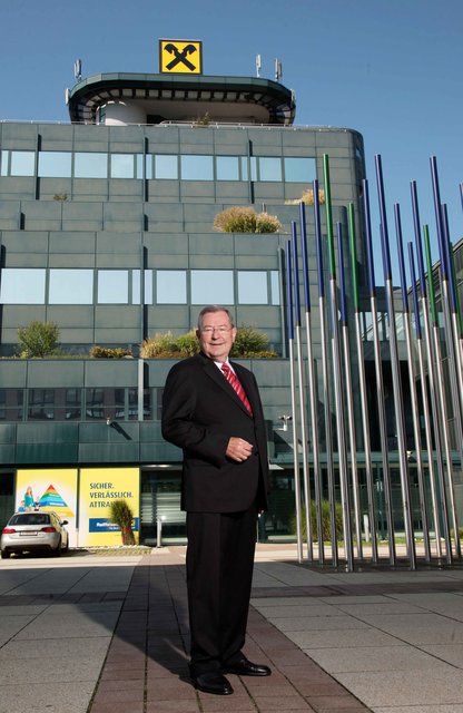 Ludwig Scharinger war 27 Jahre lang Generaldirektor der Raiffeisenlandesbank OÖ. | Foto: RLB OÖ