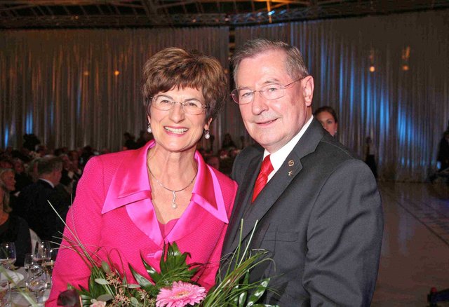 Ludwig Scharinger mit Gattin Anneliese. | Foto: RLB OÖ