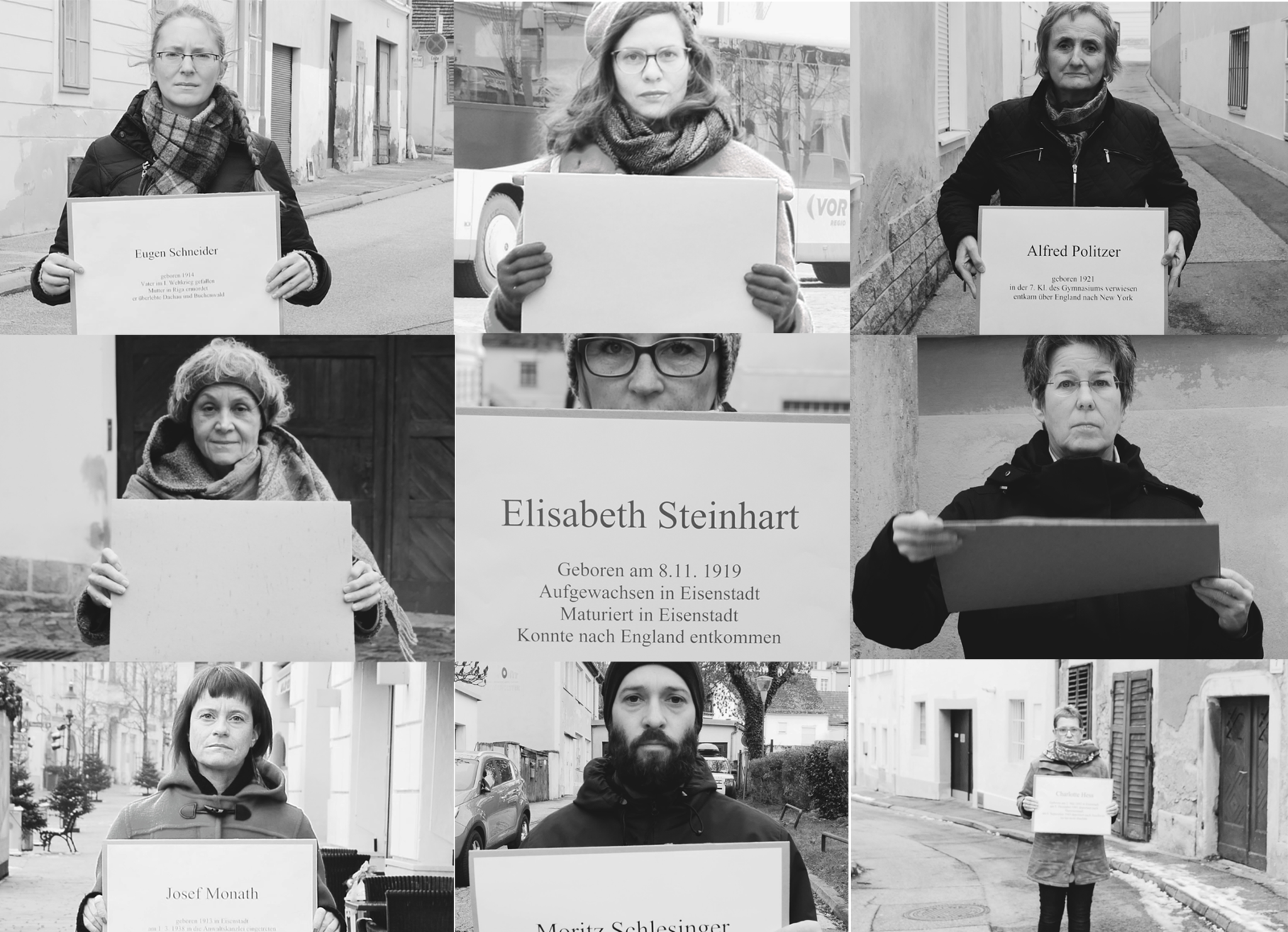 Bewegendes GedenkFilmprojekt Jüdische Schicksale in Eisenstadt