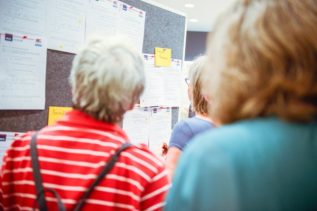 In der Ideenwerkstatt bringen Bürger Vorschläge für nachbarschaftliche Projekte ein.