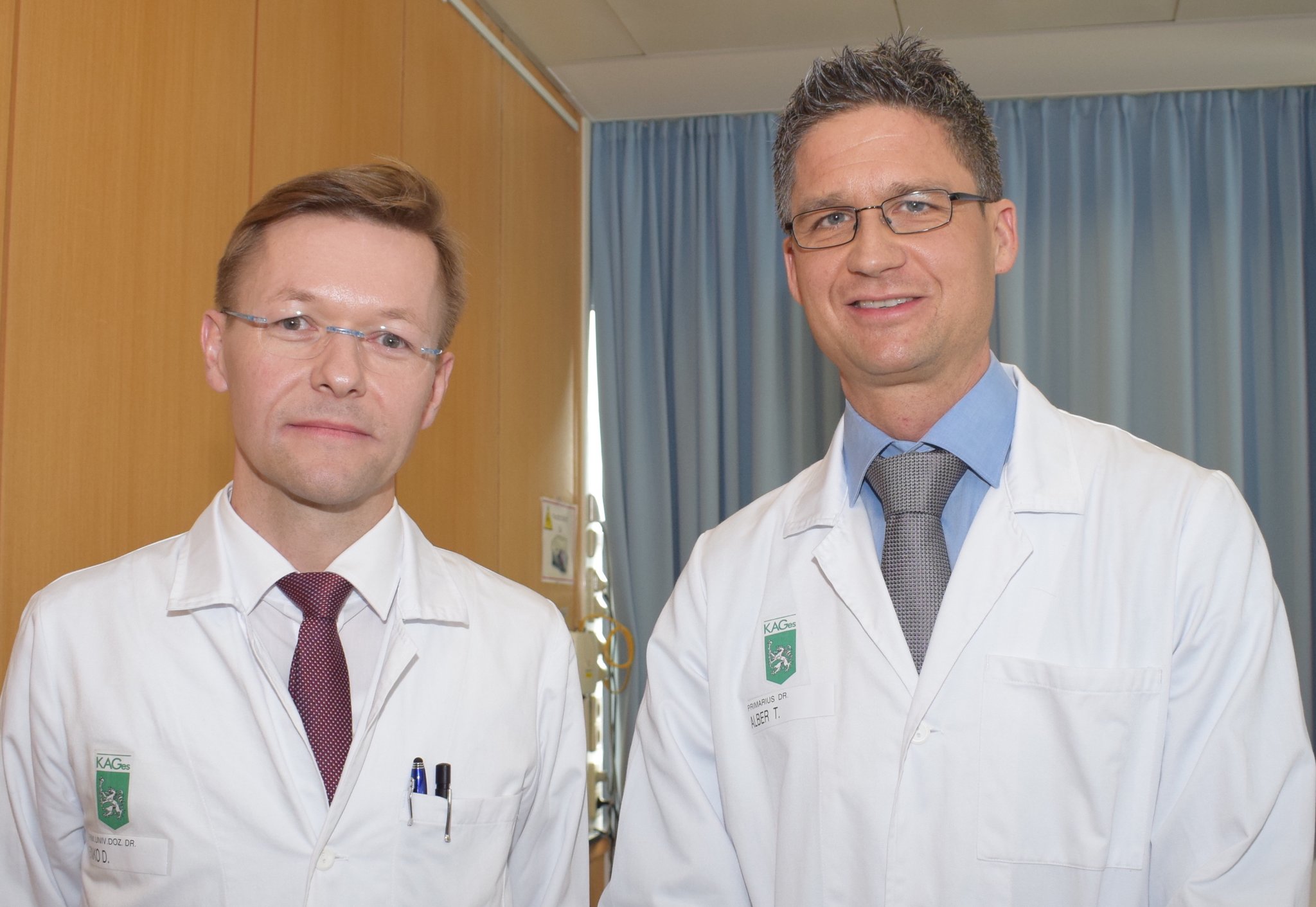 Zwei neue ärztliche Führungskräfte für das LKH Hochsteiermark am