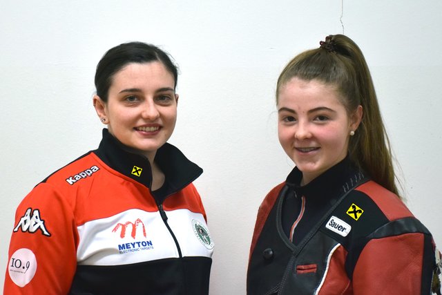 Top-Schützinnen aus dem Bezirk Imst: Marie-Theres Auer und Lisa Hafner