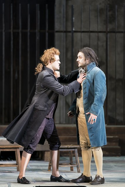 Peter Kellner (Plumkett), Ilker Arcayürek (Lyonel)  | Foto: © Werner Kmetitsch