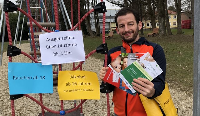 Roland Knausz von Streetwork Südoststeiermark setzt auf Aufklärung und auch Angebote, die dabei helfen, rauchfrei zu werden.