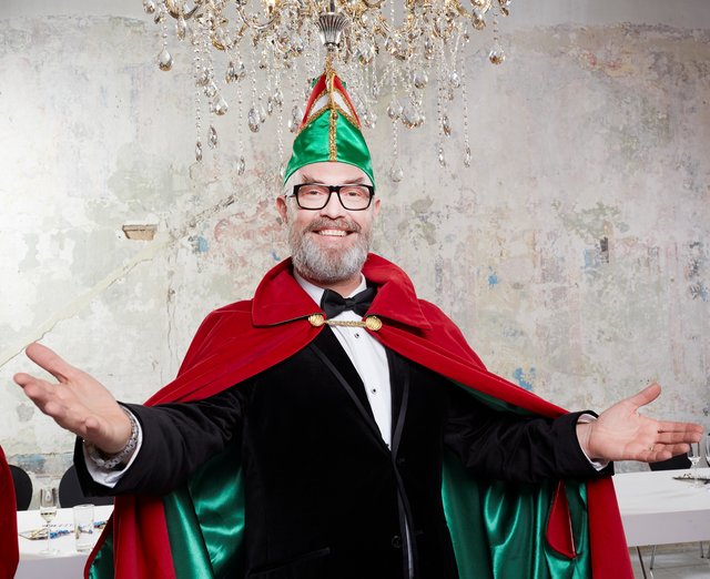Peter Kowatsch, Kanzler des Schelmenrats zu Wels.  | Foto: WKPhoto/Johann Wimmer
