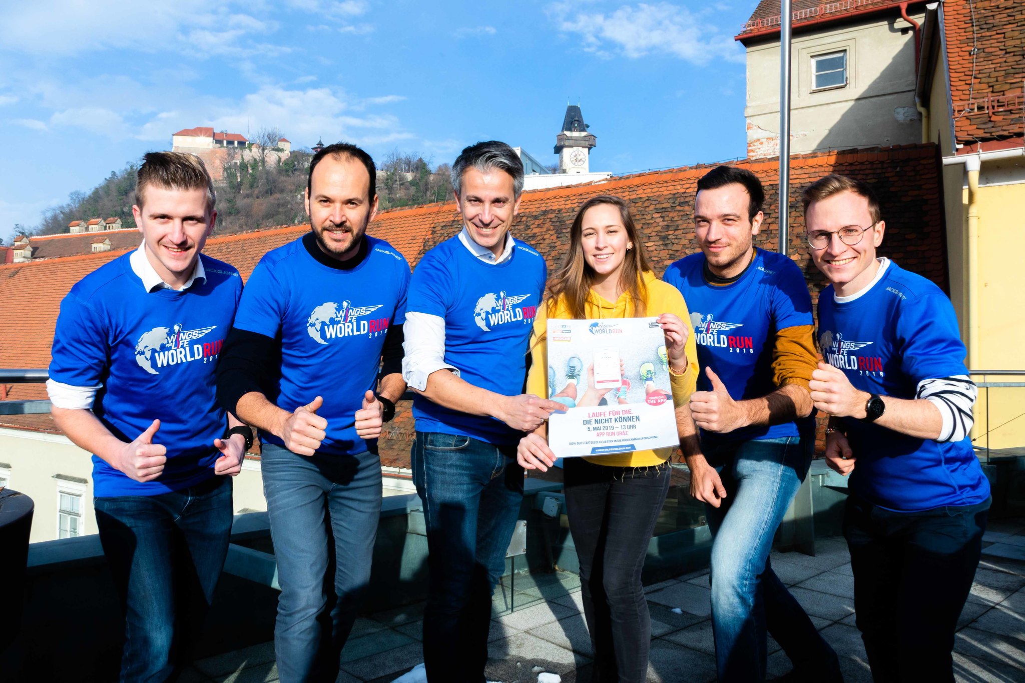 Sensation WOCHE holt "Wings for Life"Run nach Graz Graz