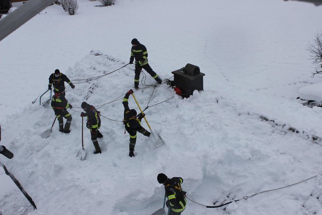 Fotos vom Hilfseinsatz des 2. KAT-Zugs aus Schärding in Bayern am 14. Jänner 2019.  | Foto:  BFKDO Schärding
