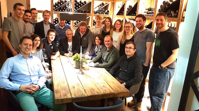 Zufriedene Gesichter bei der Versammlung des erfolgreichen heimischen Badmontonvereins. | Foto: Badmintonclub