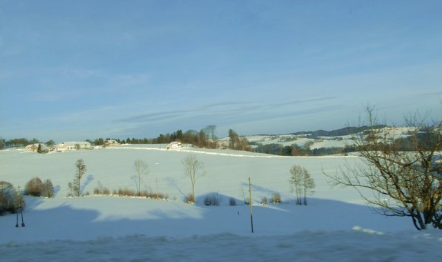 Traumhaft schön ist die Winterlandschaft 