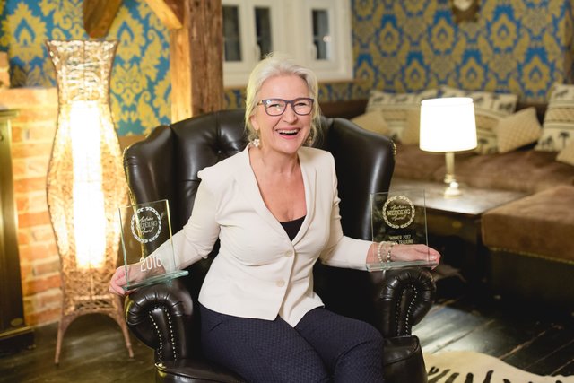 Schafft sie den Hattrick? Gabriele Koch holte bereits zwei Siege beim Austrian Wedding Award.