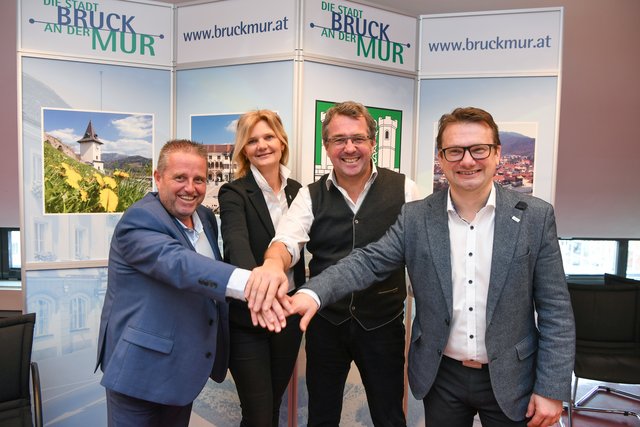 Haben ein gemeinsames Ziel: Erich Weber, Susanne Kaltenegger, Peter Koch und Markus Hödl. | Foto: Pashkovskaya