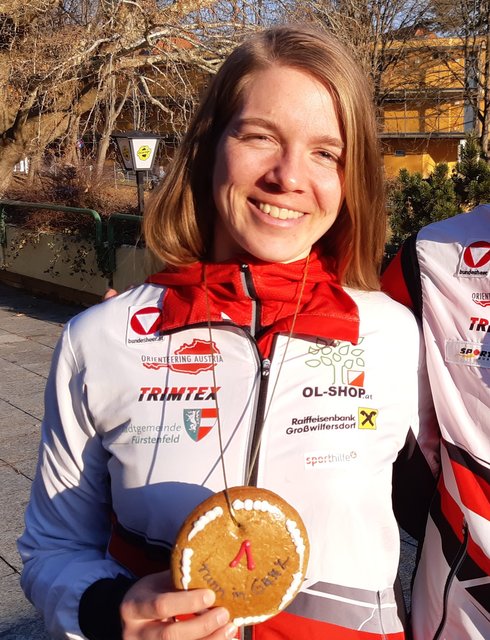 Ursula Kadan siegte beim Crosslaufcup in Graz.