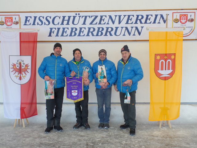 1. EV - Fieberbrunn II - Hirnsberger Christian, Erhart Christian, Hochfilzer Michael, Seisl Tom.