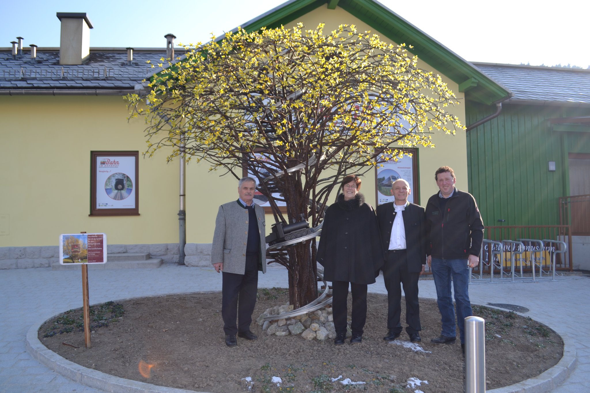 Sehenswürdigkeit im Pielachtal Kirchberg/Pielach Dirndlstaude aus