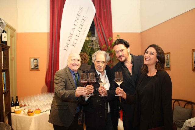 In Feierlaune: A. Fortmüller, A. Ninaus, S. G. Mueller, B. Pauer | Foto: KK