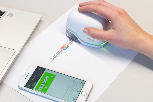 Der e-mark bringt den Stempel ins digitale Zeitalter.