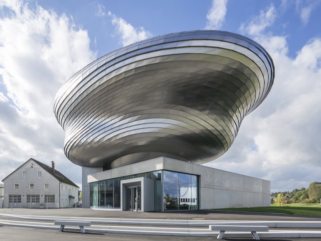 Die Architektur des Paneum lebt von der Kombination von Gegensätzen, zieht aus Kontrasten ihre Dynamik und Faszination. | Foto: Paneum