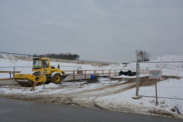 Die Arbeiten am Knoten Riegersdorf gehen voran. Nun folgt der Baustart zum Tunnel Rudersdorf.