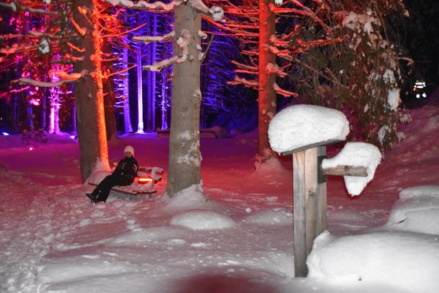 Zugegeben, fast schon ein bisschen kitschig, aber gerade deshalb wirklich schön: Die Winterwandernächte des TVB Stubai waren ein Genuss!