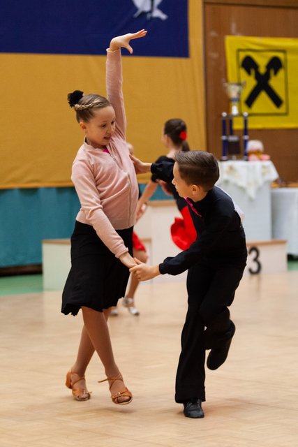 Breitensportpaar Elinor und Leon Bardeev vom UTSS Gänserndorf. | Foto: Regina Courtier